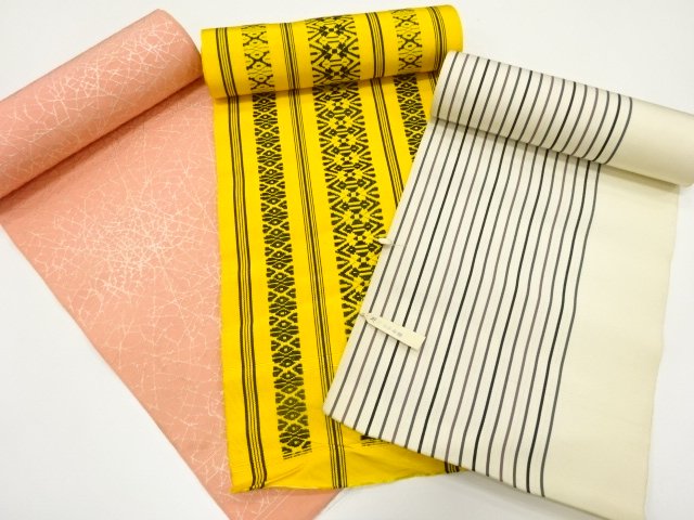 アンティーク　帯地反物　色々セット